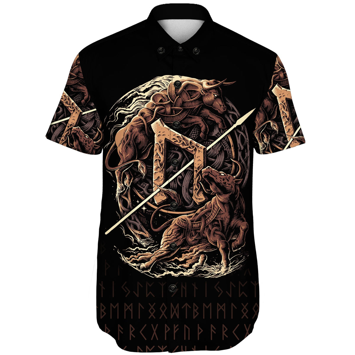 viking-shorts-sleeve-shirt-uruz-rune