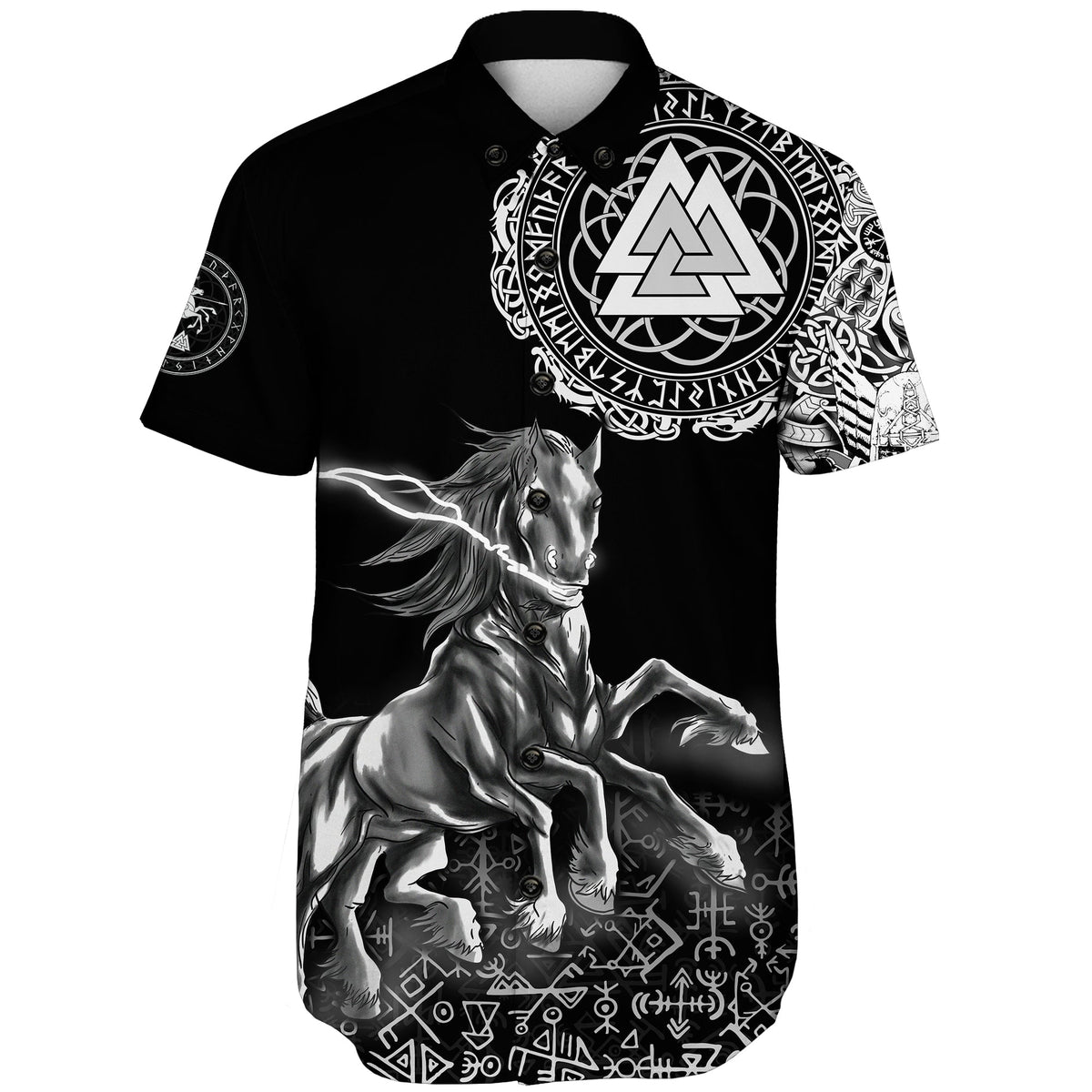 viking-shorts-sleeve-shirt-sleipnir-odin