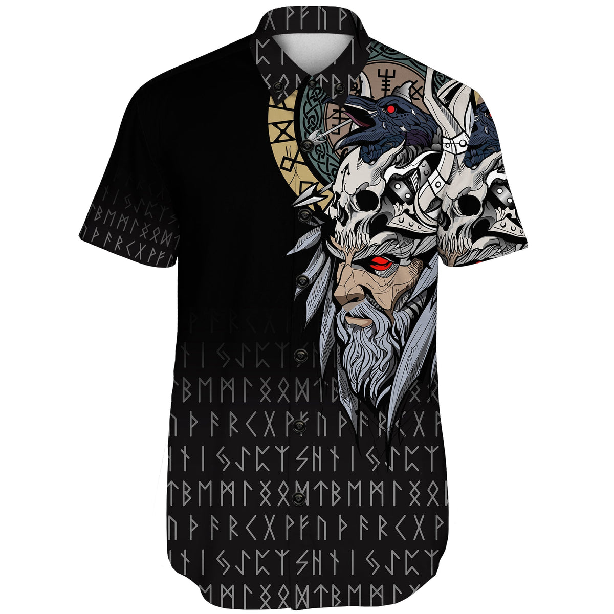 viking-shorts-sleeve-shirts-viking-odin-raven