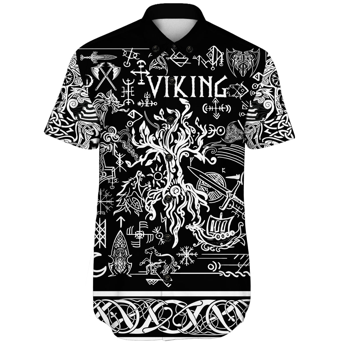 viking-shorts-sleeve-shirt-symbol