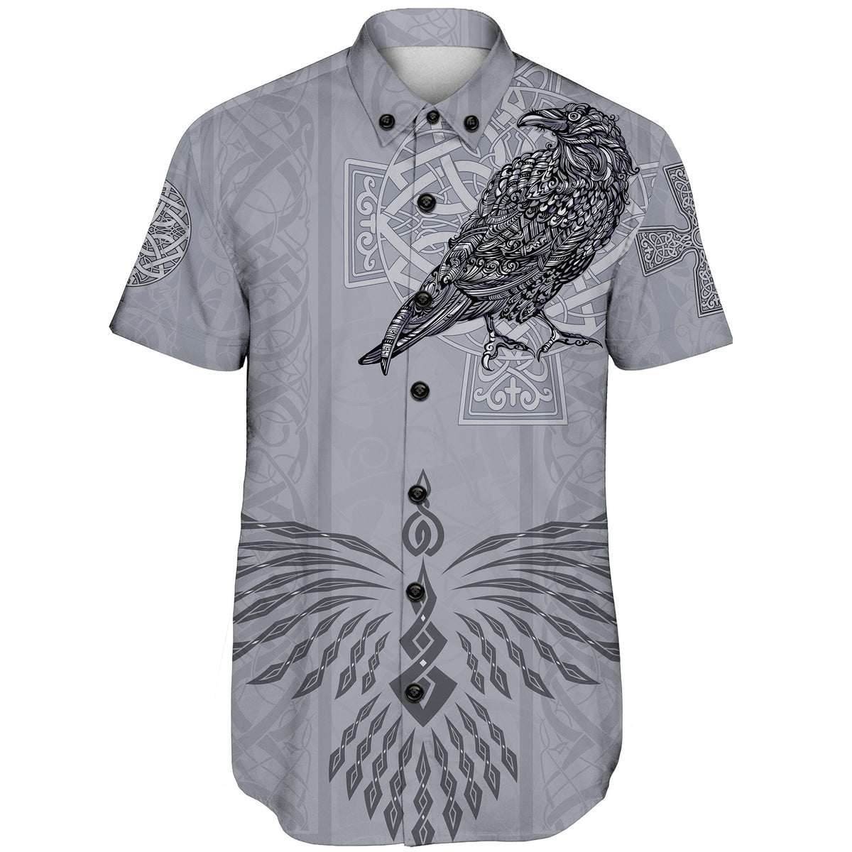 viking-shorts-sleeve-shirts-odins-celtic-raven-scandinavian-tattoo