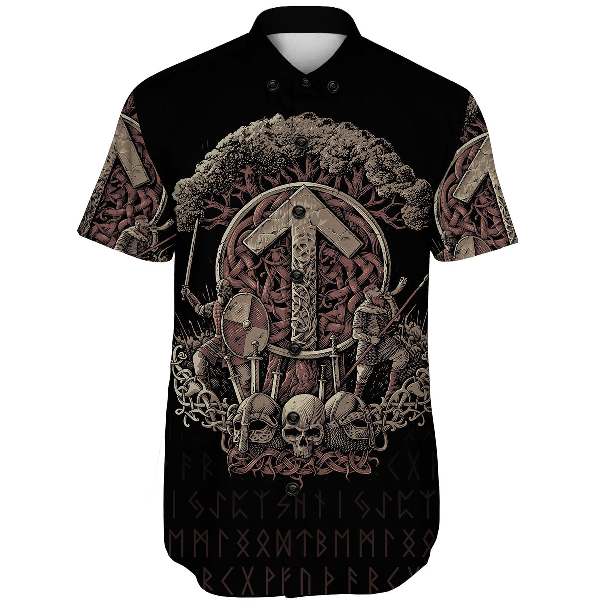 Viking Sherpa Hoodie - Teiwaz Rune RLT12 - Wonder Print Shop