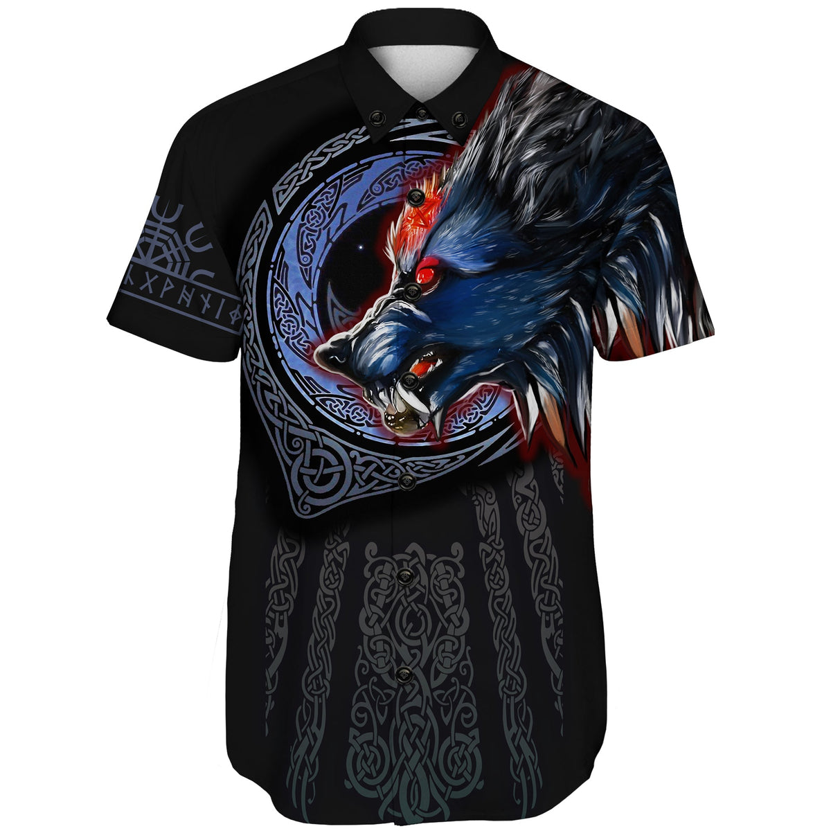 viking-shorts-sleeve-shirts-viking-fenrir-wolf-3d