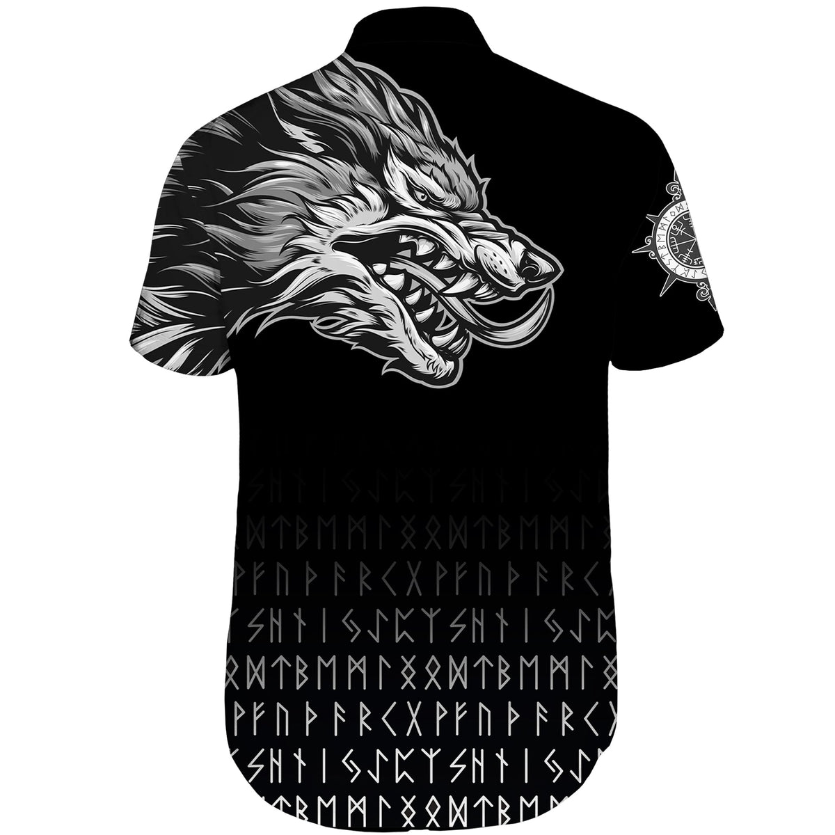 custom-viking-short-sleeve-shirts-fenrir-wolf-near-shoulder