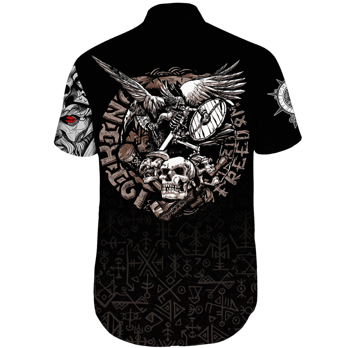 viking-warrior-shorts-sleeve-shirts-odin-tattoo