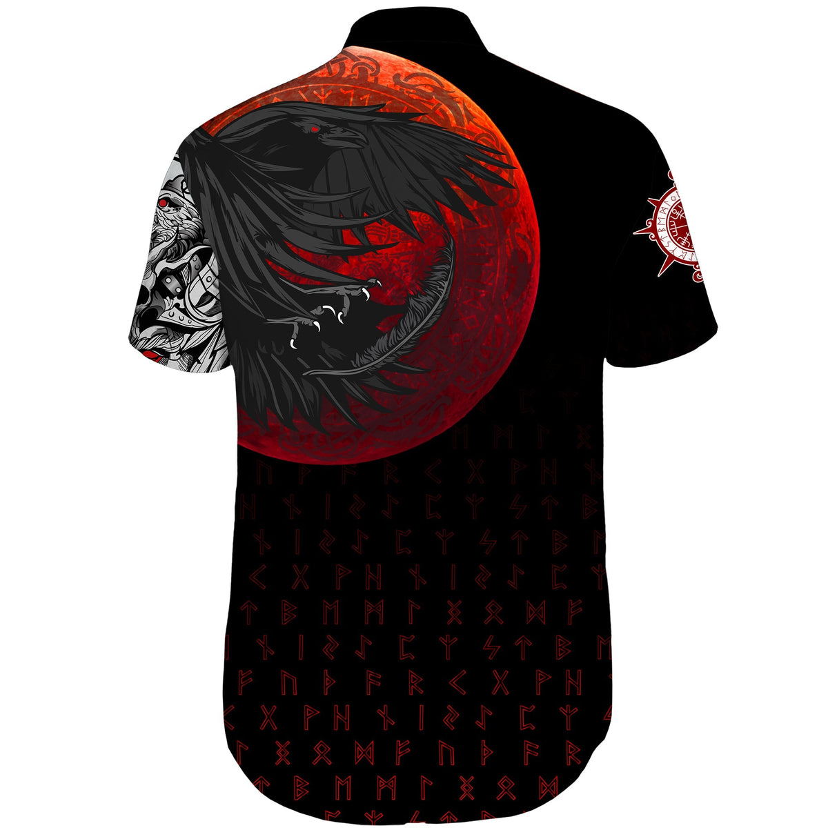 custom-viking-short-sleeve-shirts-viking-raven-blood-moon