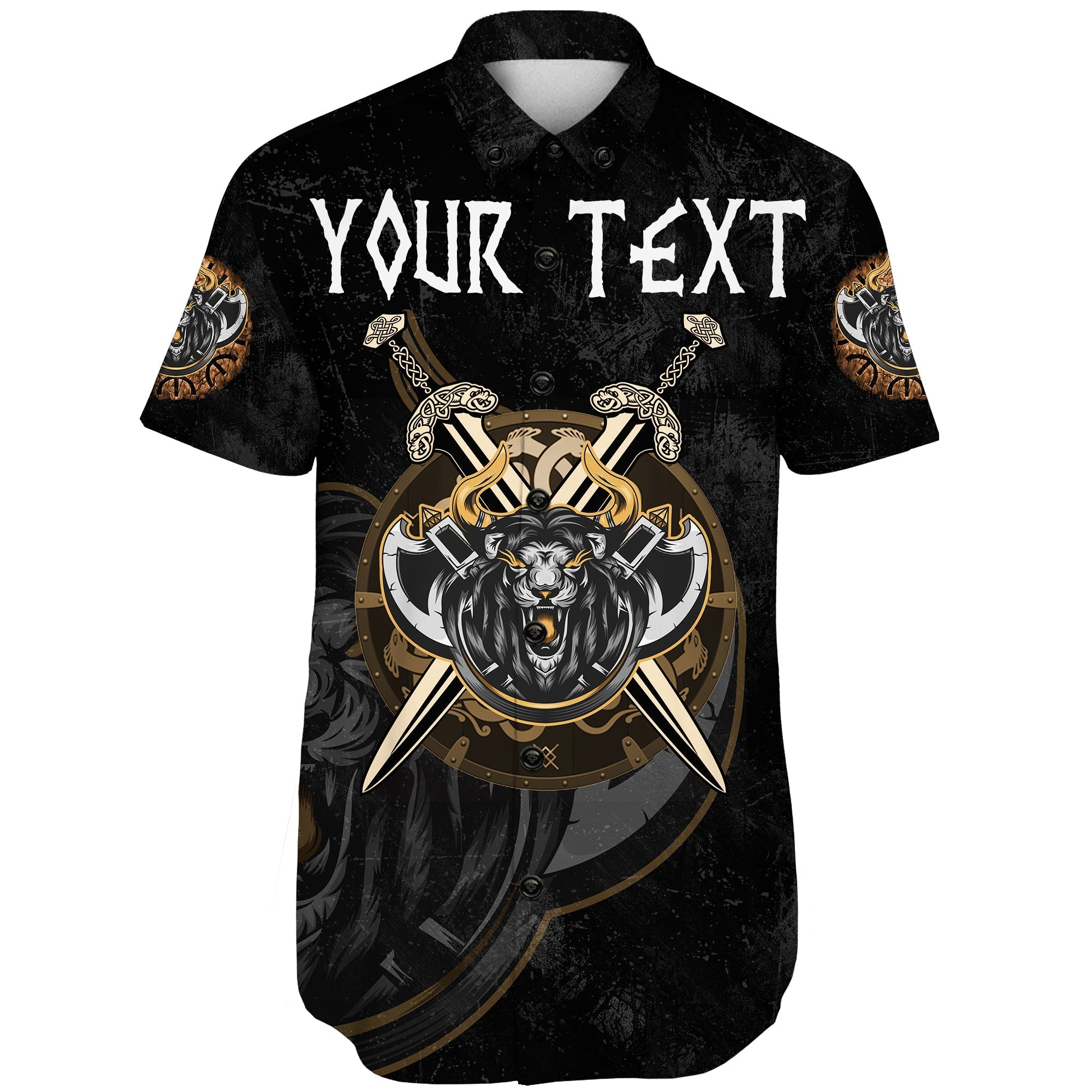 custom-viking-short-sleeve-shirts-viking-lion