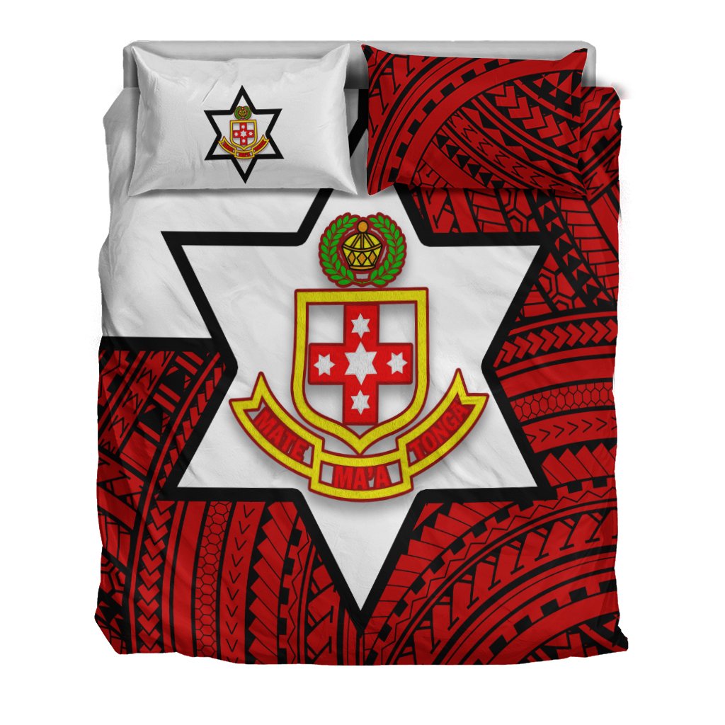 Kolisi Tonga Bedding Set - Mate Ma'a Tonga Red Original LT20 - Wonder Print Shop