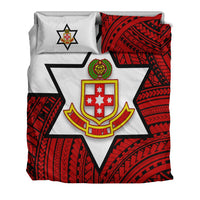 Kolisi Tonga Bedding Set - Mate Ma'a Tonga Red Original LT20 - Wonder Print Shop
