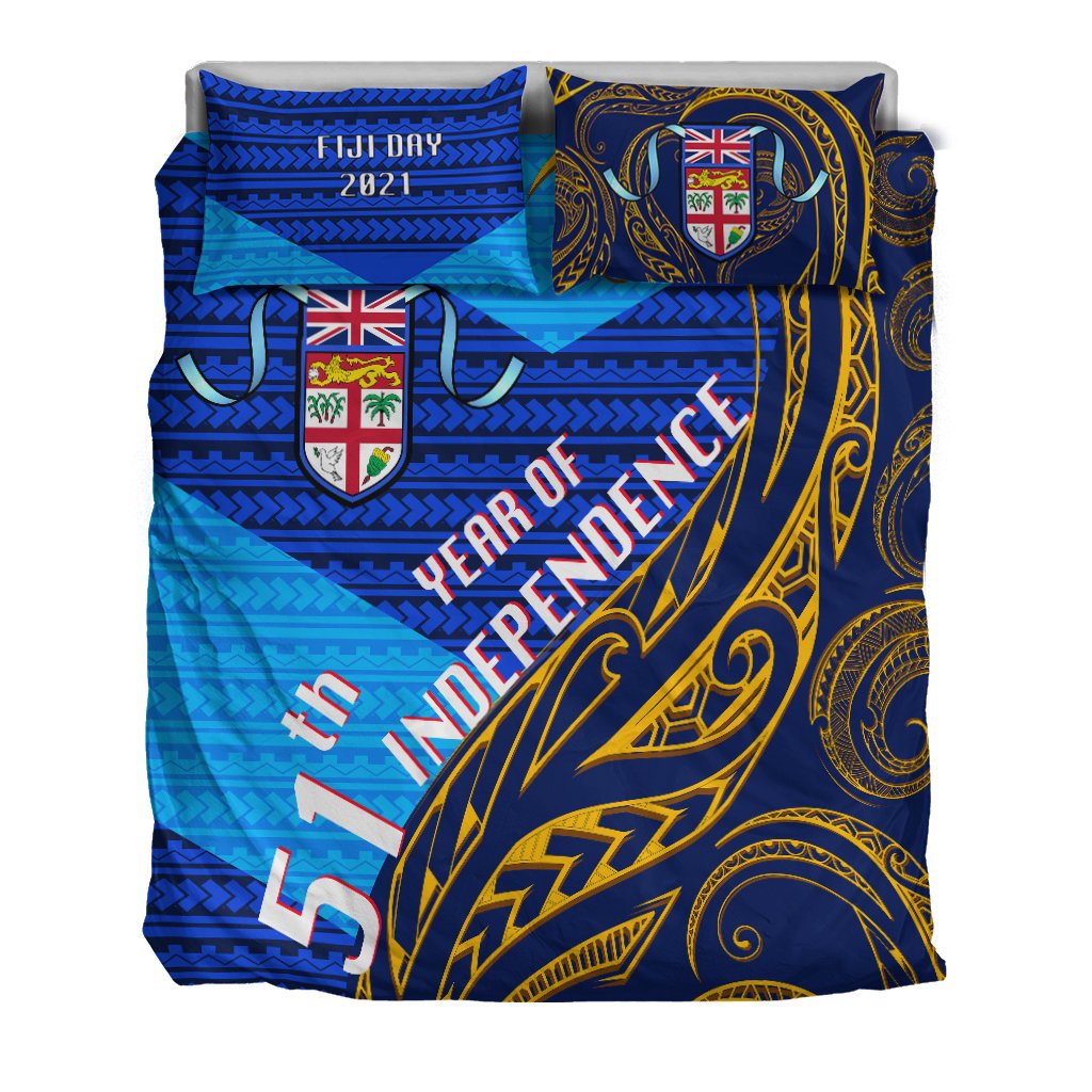 Fiji Day Beddings Set - 51th Year Of Independence LT20 - Wonder Print Shop
