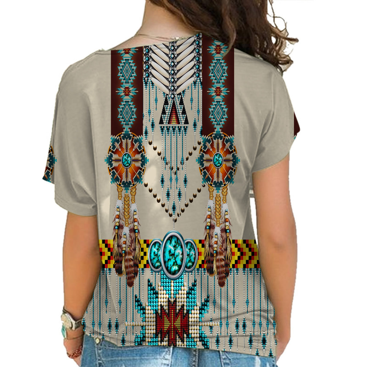 turquoise-blue-pattern-breastplate-native-american-cross-shoulder-shirt