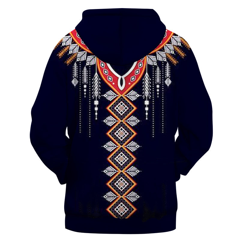 Geometric Native American 3D Hoodie LT10 - Wonder Print Shop