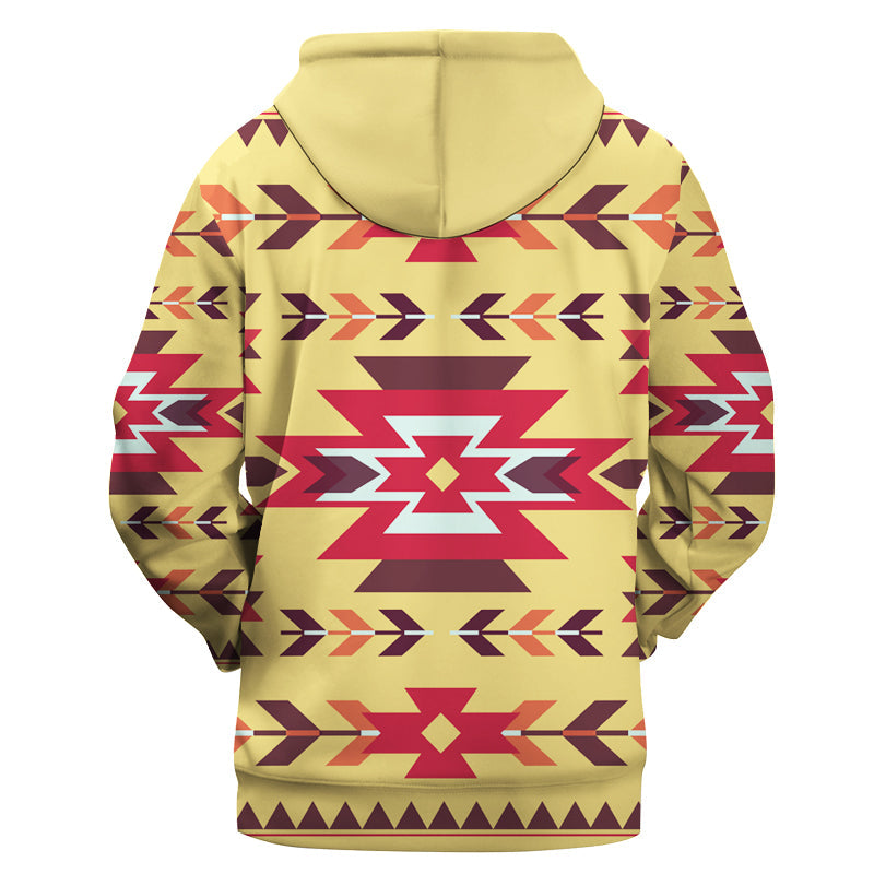 Vector Tribal Native American 3D Hoodie LT10 - Wonder Print Shop