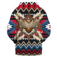 Eagle Red Mandala Native American 3D Hoodie LT10 - Wonder Print Shop
