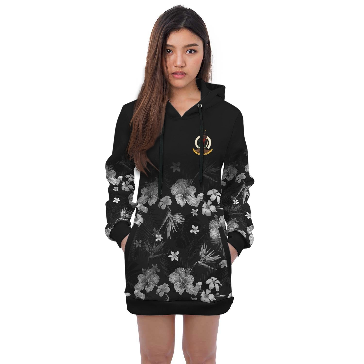 vanuatu-hoodie-dress-vanuatu-coat-of-arms-hibiscus-special