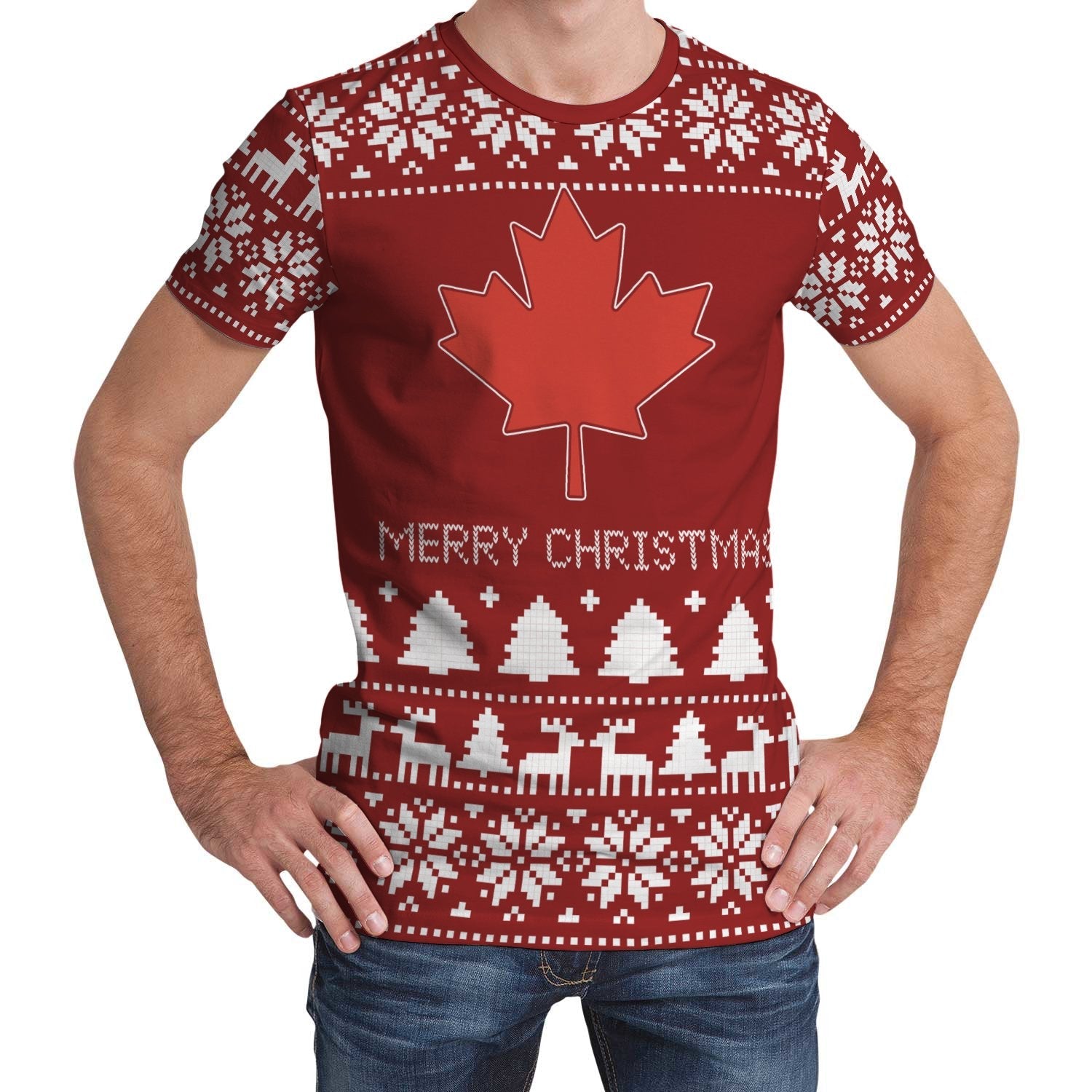 canada-christmas-t-shirt-womensmens