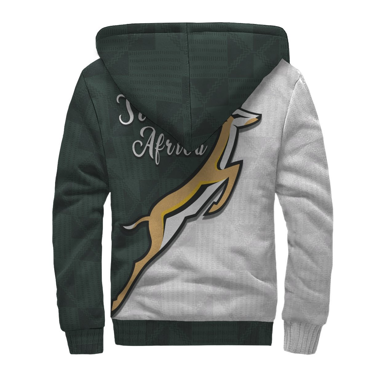 South Africa Springboks Forever Sherpa Hoodie - Wonder Print Shop