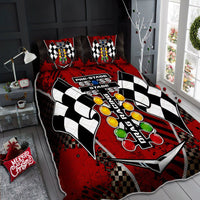 Racing Drag Racing Red Style Quilt Bed Set - Wonder Print Shop