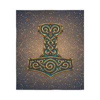 Viking Tapestry - Mjolnir Of Thor RLT12 - Wonder Print Shop