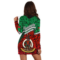 Vanuatu Independence Hoodie Dress Happy Anniversary LT13 - Wonder Print Shop