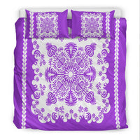 Hawaii Bedding Set Pattern Version Special Purple LT13 - Wonder Print Shop