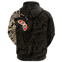 Canada Haida Killer Whale Hoodie - Wonder Print Shop