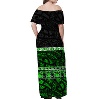 custom-personalised-new-zealand-off-shoulder-long-dress-maori-simple-green