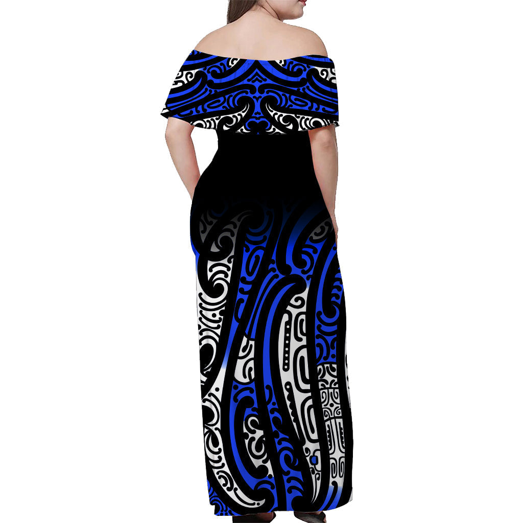 new-zealand-off-shoulder-long-dress-maori-nz-unique-blue