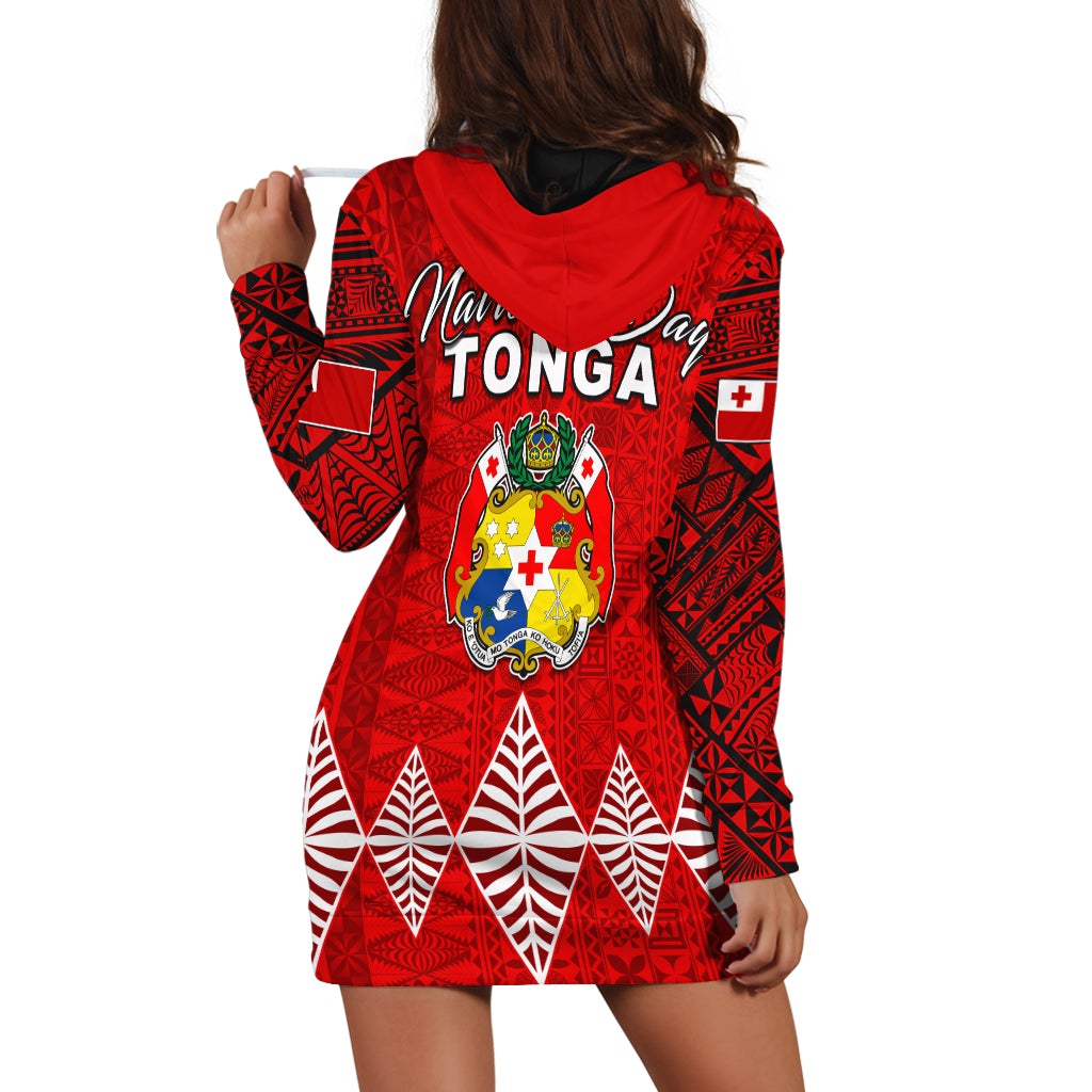 Kingdom of Tonga Hoodie Dress 2021 Tonga National Day LT13 - Wonder Print Shop