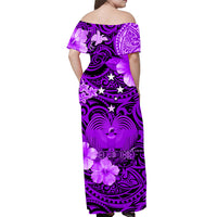 papua-new-guinea-off-shoulder-long-dress-polynesia-raggiana-bird-of-paradise-purple