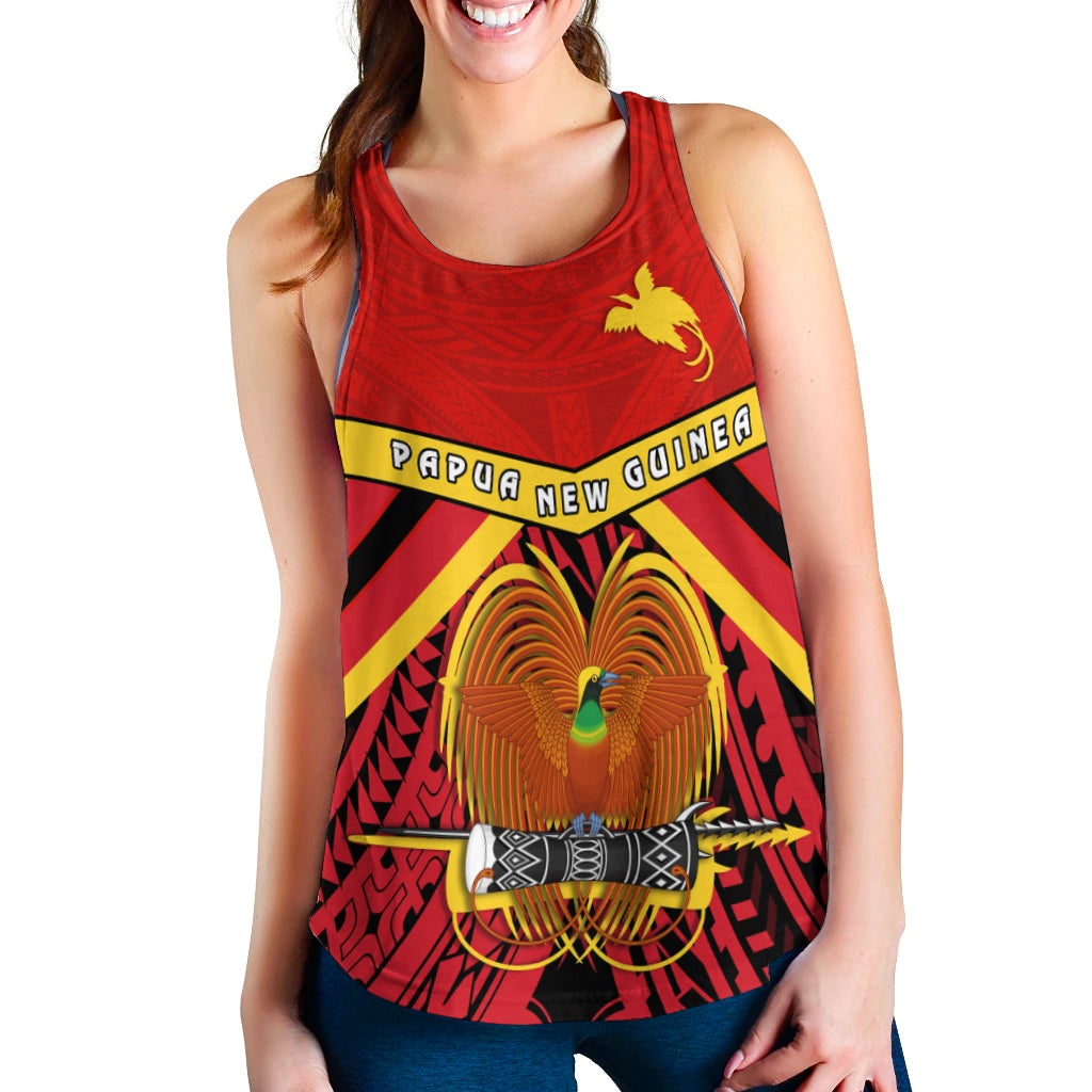 Papua New Guinea Women Racerback Tank the One and Only LT13 - Wonder Print Shop