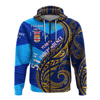 Fiji Day Zip up Hoodie 51th Year Of Independence LT20 - Wonder Print Shop
