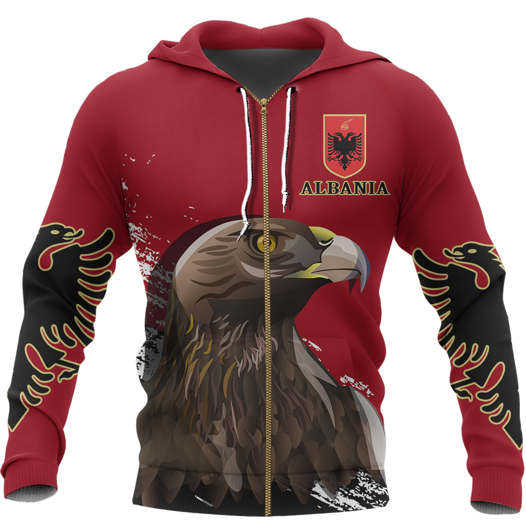 albania-golden-eagle-special-zipper-hoodie
