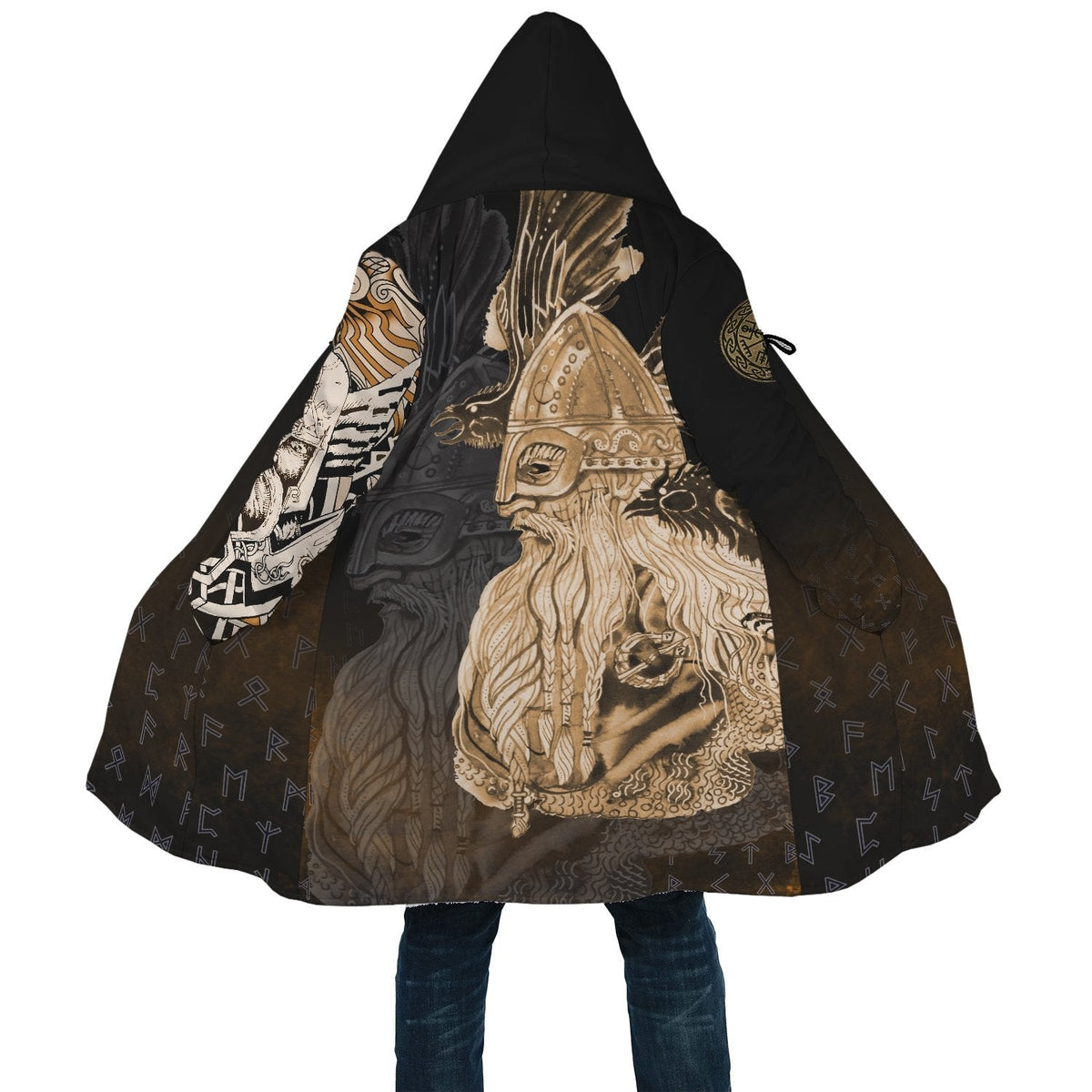 viking-odin-raven-cloak-gold-style