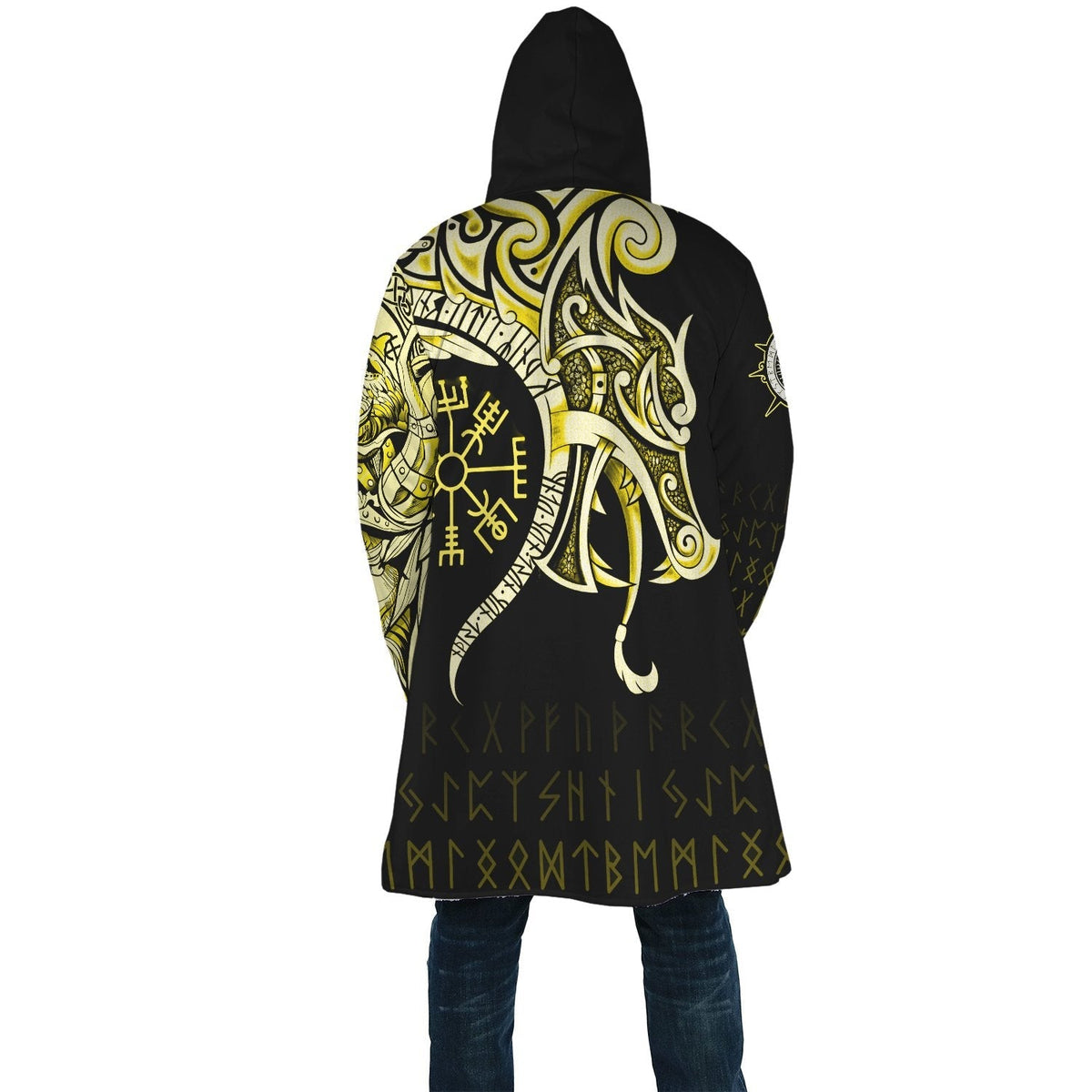 viking-cloak-raven-tattoo-and-vegvisir-yellow