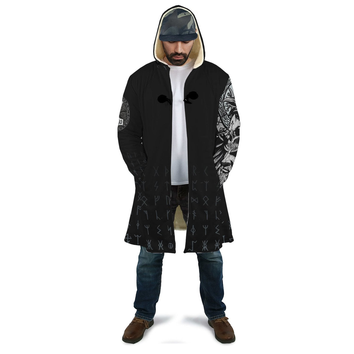 viking-cloak-warrior-tattoo-3d