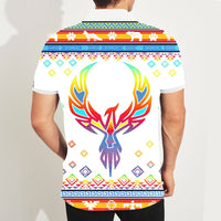 Phoenix Rising Native American Polo T Shirt 3D LT10 - Wonder Print Shop