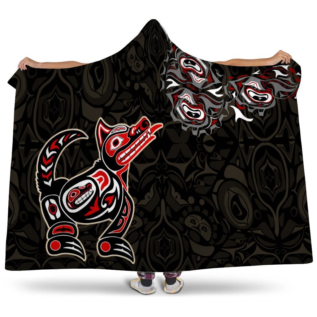 canada-haida-wolf-hooded-blanket