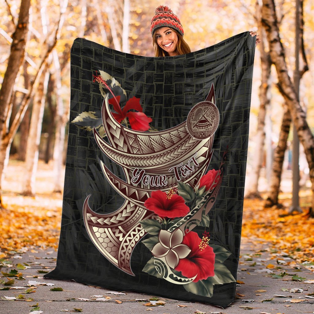 american-samoa-custom-personalised-premium-blanket-polynesian-tribal-vintage-style