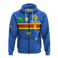 Vanuatu Tafea Province Zip Up Hoodie Flag Style LT12 - Wonder Print Shop