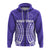 custom-personalised-cook-islands-rarotonga-zip-hoodie-purple-tribal-pattern