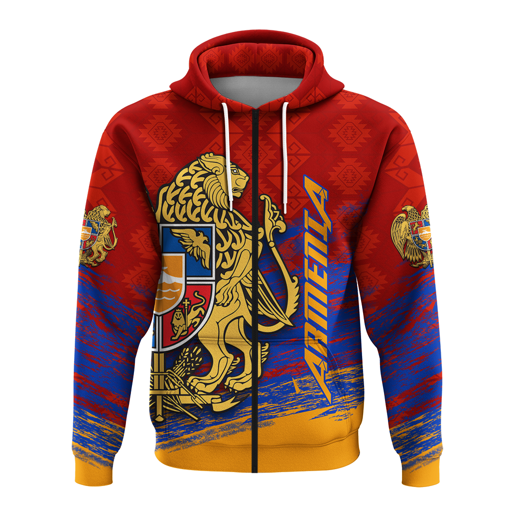 Armenia Hoodie Khachkar Pride LT12 - Wonder Print Shop