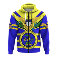 US Virgin Islands Zip Hoodie Egales with Seal LT4 - Wonder Print Shop