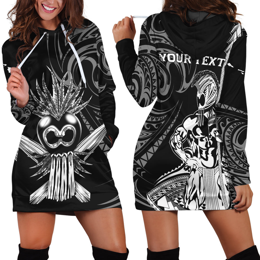 Custom Personalised Hawaii Ikaika Warrior Hoodie Dress LT2 - Wonder Print Shop