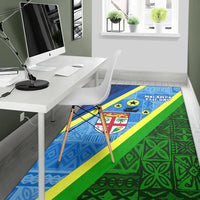Vanuatu Malampa Fiji Day Area Rug Combine Flag Design LT4 - Wonder Print Shop