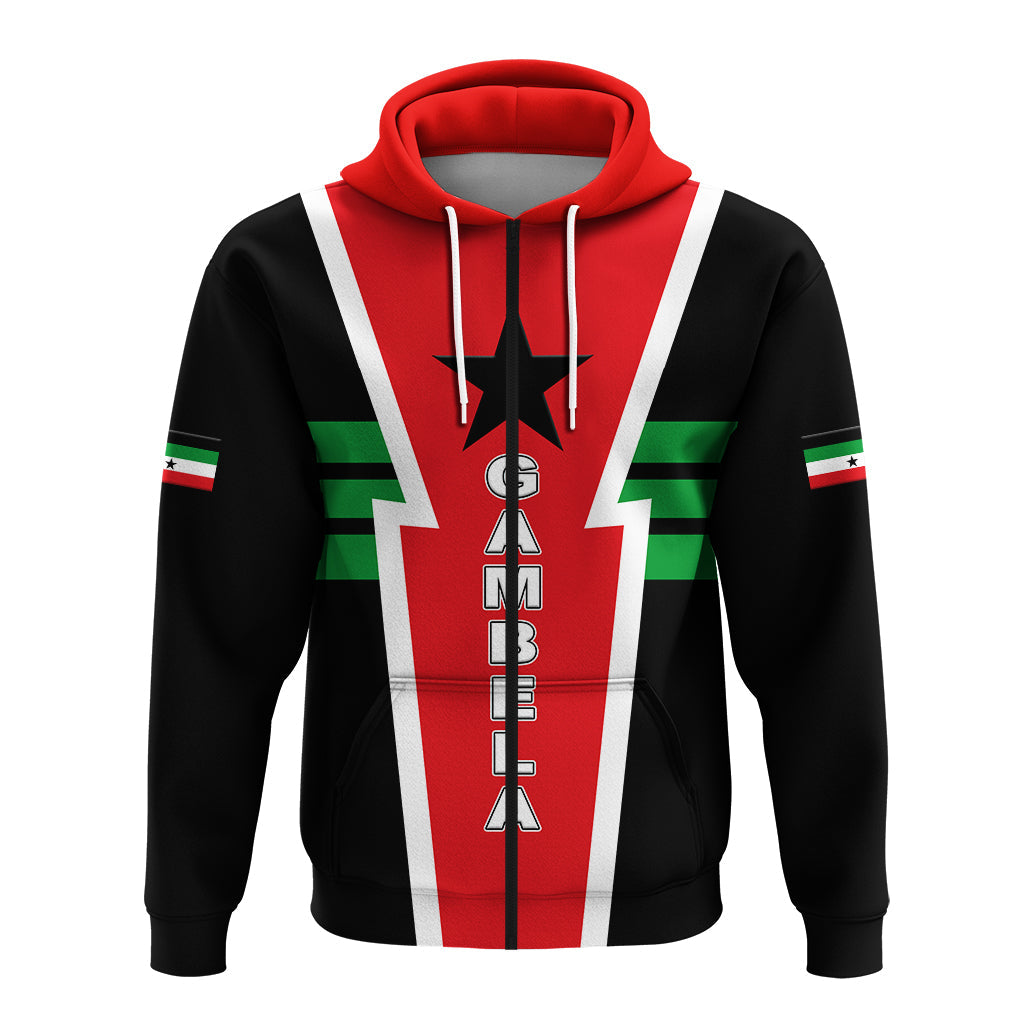 Gambela Region Legend Ethiopia Zip Hoodie LT12 - Wonder Print Shop