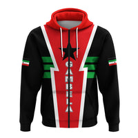 Gambela Region Legend Ethiopia Zip Hoodie LT12 - Wonder Print Shop