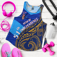 Fiji Day Women's Racerback Tank - 51th Year Of Independence LT20 - Wonder Print Shop