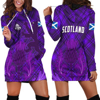 Scotland Hoodie Dress Thistle Scottish Be Unique LT13 - Wonder Print Shop