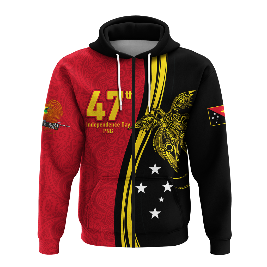 Papua New Guinea Independence Anniversary Polynesian Tribal Hoodie LT12 - Wonder Print Shop